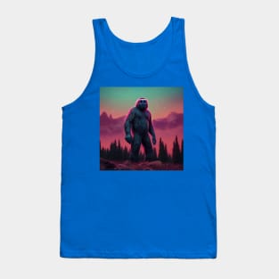 Dope Sasquatch in Nature Tank Top